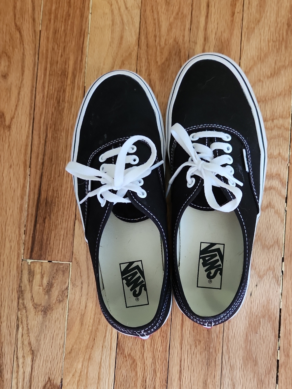 Vans Black Canvas Sneakers Men's Size 8.5 / Women's Size 10